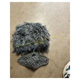 Fake Hair & Beard Beanie/Face Warmer