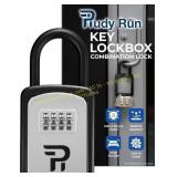 Rudy Run Key Lock Box   4-Digit Outdoor Safe