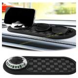 Car Anti-Slip Mat & Phone Holder, Storage