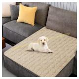 Waterproof Dog Bed Cover, Beige 40x50