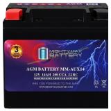 Mighty Max MM-AUX14 12V 14Ah AGM Car Battery