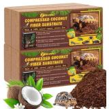ZeeDix 4 Pack Coconut Coir Substrate