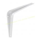 10ct Hampton White Steel Shelf Bracket 6 in. L