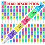 AMENON 28 Pcs Stackable Pencils, 5-in-1