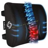 Samsonite Memory Foam Lumbar Pillow for Chairs