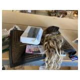 Lace front wig and rug set