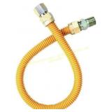 EZ-Fluid 24' Stainless Gas Flex Line 1/2' MIP