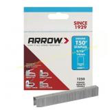 Arrow T50 3/8 x 9/16 Staples 1250 pk 4ct