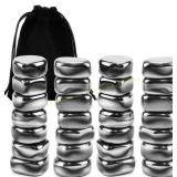 28 Pack Black Fridge Magnets, Strong Magnets