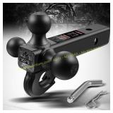 Tri Ball Mount for 2' Hitch, 3 Ball Sizes