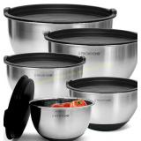 Priority Chef Mixing Bowls with Lids Set (5)
