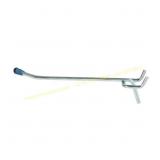Boxful Crawford Zinc Plated 6 in. Peg Hooks 1 pk