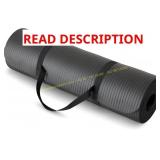 Amazon Basics Extra Thick Yoga Mat NO STRAP