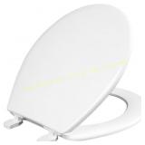 Mayfair by Bemis Round White Toilet Seat