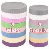 Wide & Regular Mason Jar Lids with Rings