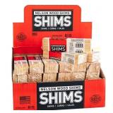 11ct Nelson 1.5 in. W X 8 in. L Wood Shim 12 pk