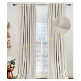 Blackout Curtains 50x84, 2 Panels, Cream