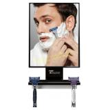 Shower mirror and movie