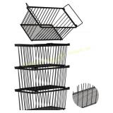 Freezer Organizer Bins 4 Pack, Stackable