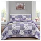 Mybedsoul King Quilt Set - 3-Pc King 90x104