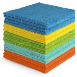 6ct AIDEA Microfiber Cleaning Cloths 12' 12'