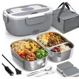 Electric Lunch Box 80W Dual 1.5L Containers