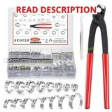 AKIHISA Stainless Steel Hose Clamps Kit