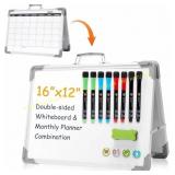 Magnetic Dry Erase Board with Calendar (Desk)