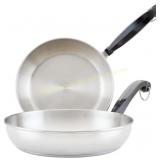 Farberware Stainless 8' & 10' Skillet Pack