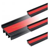 2ct Vinyl Door Bottom, Adjustable Weatherstrip