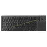 SANWA Bluetooth Keyboard with Touchpad, Black