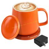 Self-Heating Ceramic Coffee Mug with Charger