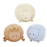 Light Up Puffer Animal Squish Toy Pack of 12