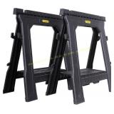 2ct Stanley Work Trestle Axle Stands Pair (450kg)