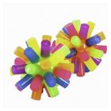 Light Up Digit Balls, Multi Color - Pack of 12