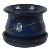 12 ct. Trendspot Ceramic Planter Blue 5.3x6.9x7 in