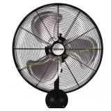 Pro High Velocity 20' Black Fan, Oscillating