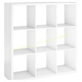 ClosetMaid 9-Cube Open Back Storage, White