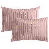 JELLYMONI 2 Pack Pink Pillowcases, Microfiber