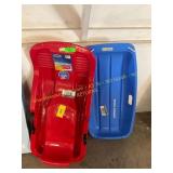 2ct Sleds Red & Blue