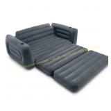 Intex Queen Inflatable Pull-Out Sofa Bed, Gray