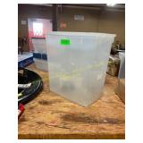 Plastic storage container