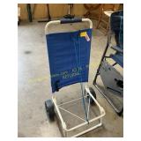Two wheel folding cart