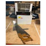 Modular Tip Out Bins, Saw, Framing Square