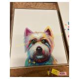 Yorkie Framed Artwork