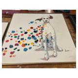 Dalmatian Colored Spotted Dog Artwork