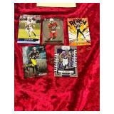 5ct NFL RC Lot: Olave Johnson Williams Benson