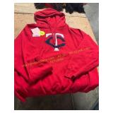 Size XL Minnesota Twins Hoodie