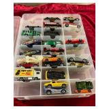 Tote of HotWheels/ Matchbox