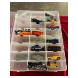 Tote of HotWheels/ Matchbox